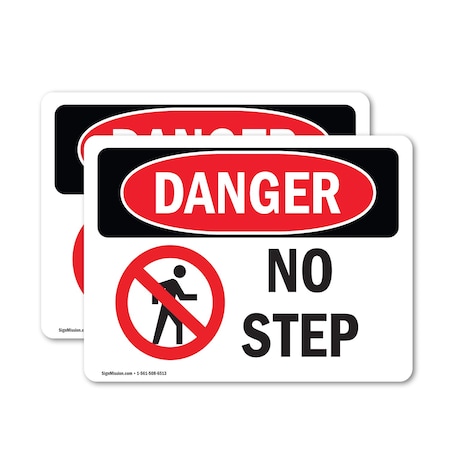 Signmission Safety Culture Sign, 5 in Width, Vinyl Decal, Rectangle OS-2PACK-DS-D-35-L-2115